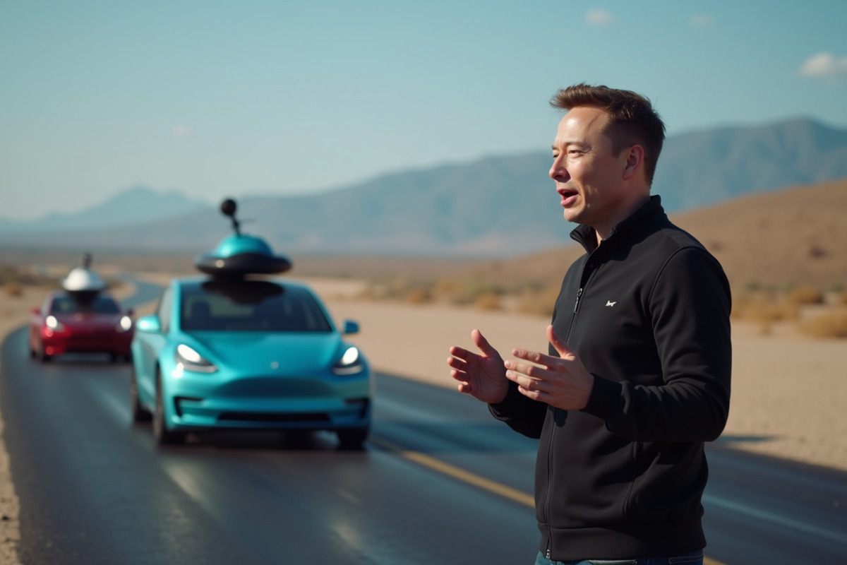 elon musk conduite autonome