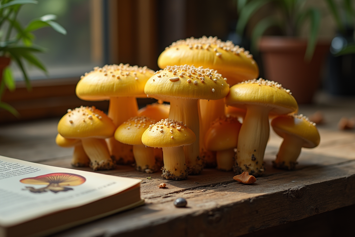 champignon jaune