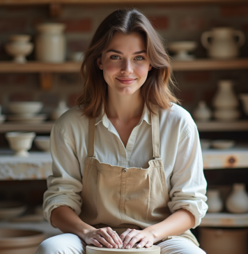 Atelier poterie Paris : où modeler sa première création Jeune femme façonnant de l'argile dans un atelier parisien